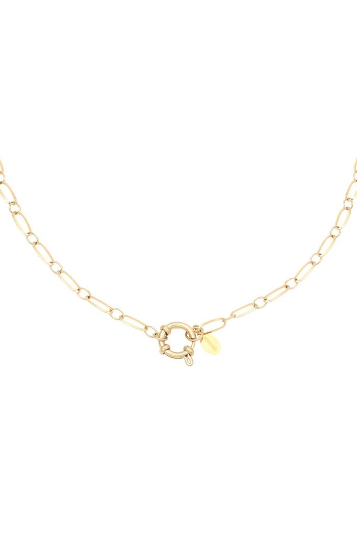 Collana Catena Cora Gold Stainless Steel 